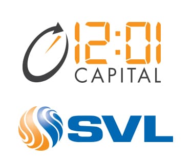 Branding, Logos, 12:01 Capital, SVL